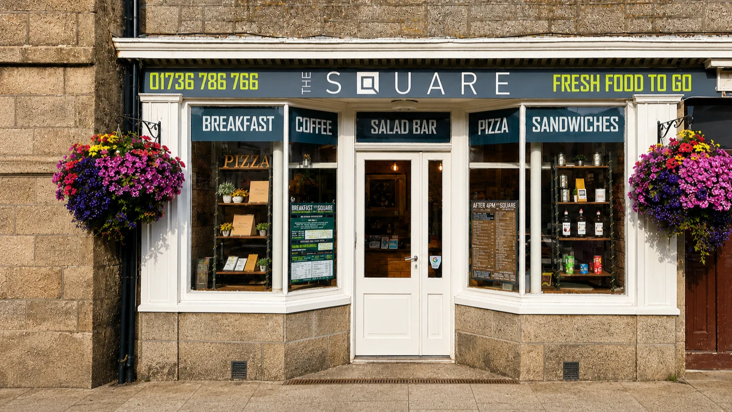 The Square storefront in St Just