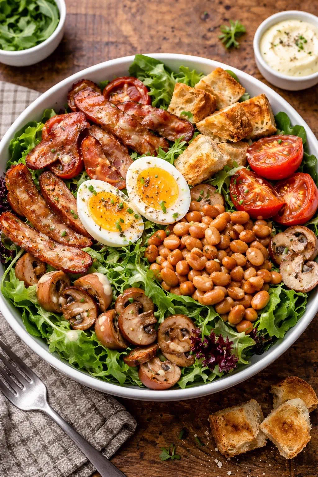 A fresh salad bowl from The Square