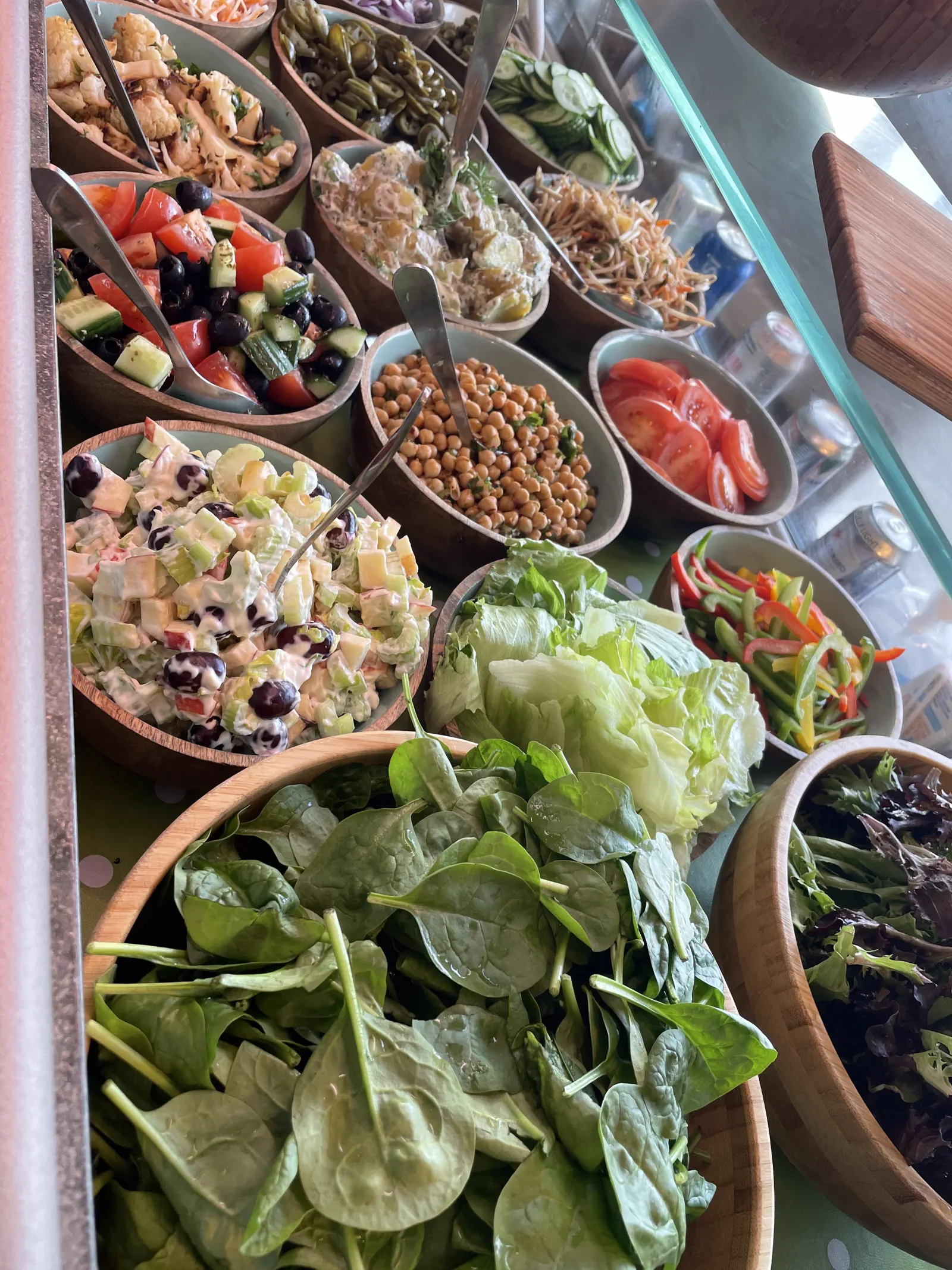 A fresh salad box from The Square