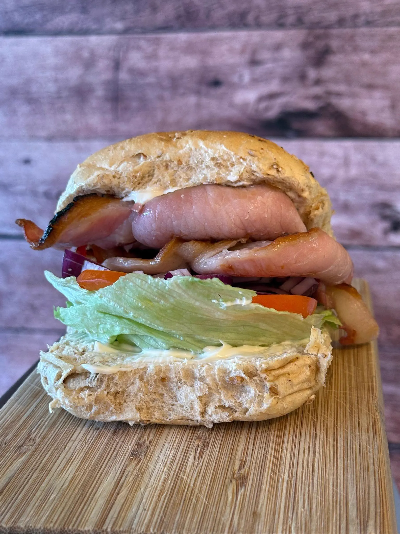 A made-to-order sandwich from The Square